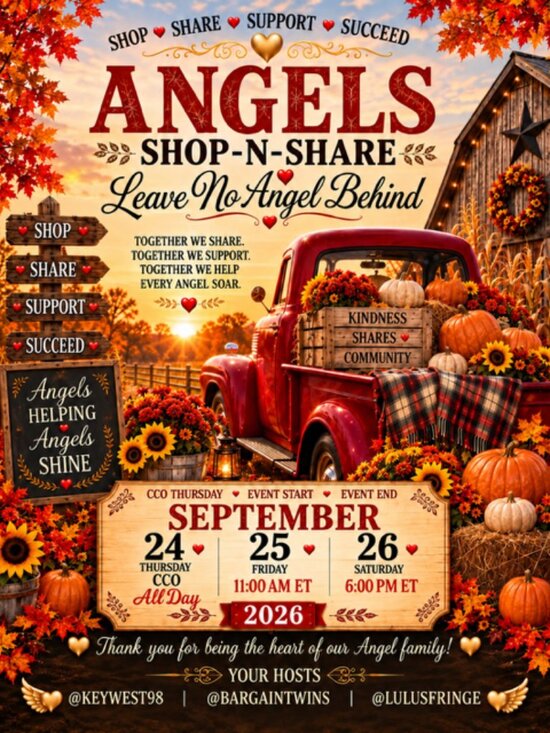 Other - PLEASE READ ALL COMMENTS BEFORE THE EVENT ~ September Angel Shop & Share Event